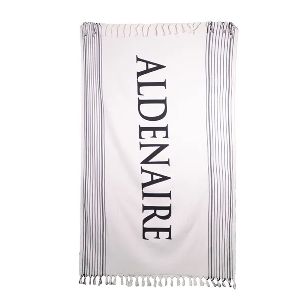 Ivory Shore Open Striped Peshtemal Towel... from ASI 89320 Starline USA Inc