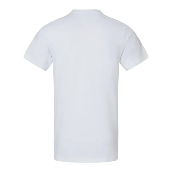 Unisex USA-made unisex short sleeve T-shirt with a retail fit, side... from ASI 84358 S&S Activewear