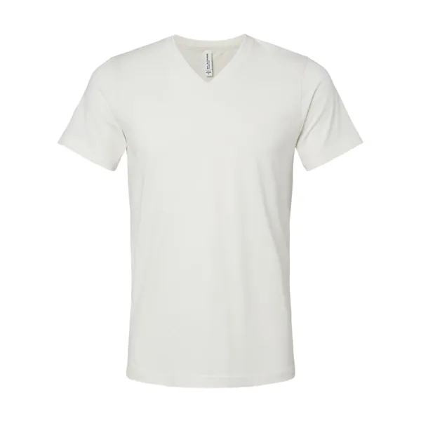 Adult short sleeve v-neck t-shirt with hemmed sleeves. Blank product.... from ASI 84358 S&S Activewear