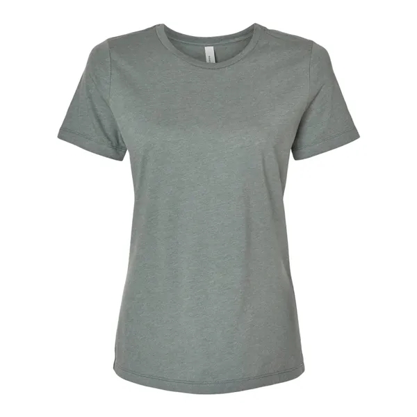 BELLA + CANVAS Women's Relaxed Fit Heather CVC Tee... from ASI 84358 S&S Activewear