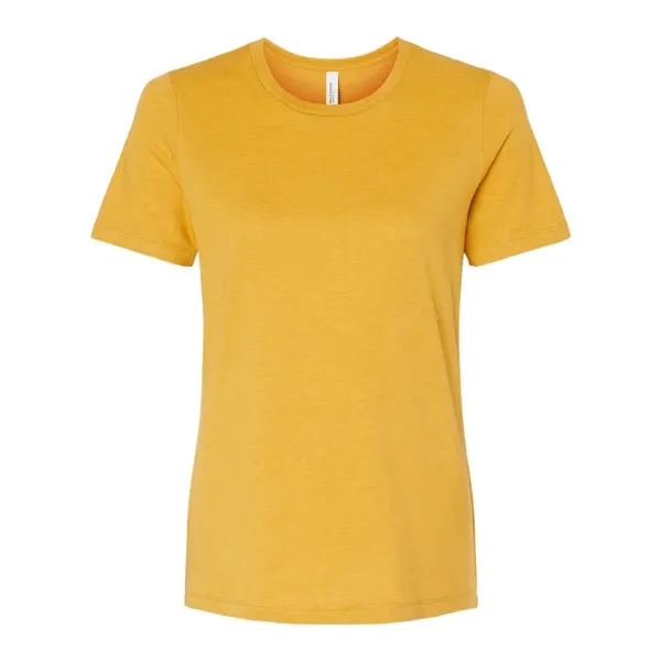 BELLA + CANVAS Women's Relaxed Fit Heather CVC Tee... from ASI 84358 S&S Activewear