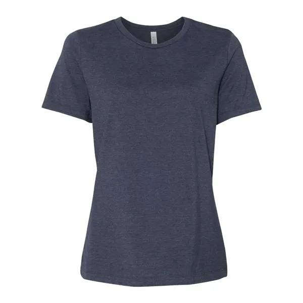 BELLA + CANVAS Women's Relaxed Fit Heather CVC Tee... from ASI 84358 S&S Activewear