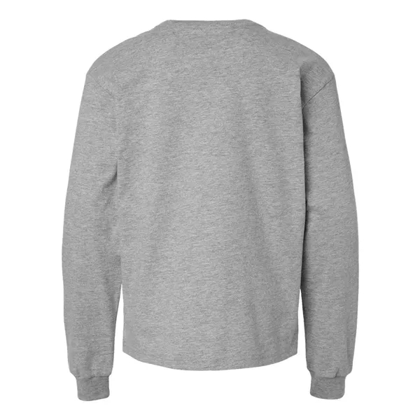 BELLA + CANVAS Youth 6oz. Heavyweight Long Sleeve Tee... from ASI 84358 S&S Activewear