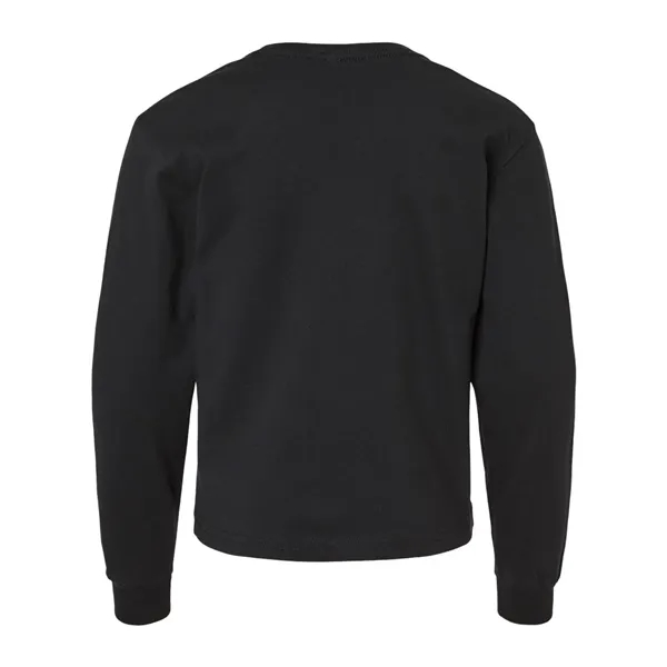 BELLA + CANVAS Youth 6oz. Heavyweight Long Sleeve Tee... from ASI 84358 S&S Activewear