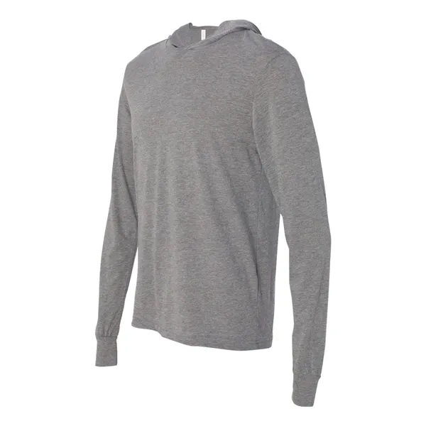 Adult long sleeve jersey hooded t-shirt. Blank product.... from ASI 84358 S&S Activewear