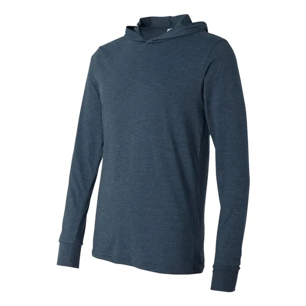 Adult long sleeve jersey hooded t-shirt. Blank product.... from ASI 84358 S&S Activewear