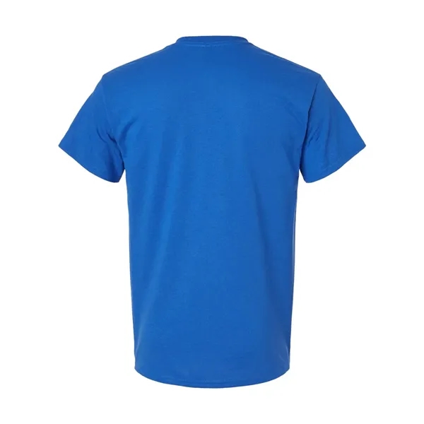 Cotton / polyester T-shirt with a pocket and moisture-wicking properties.... from ASI 84358 S&S Activewear