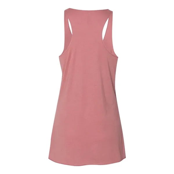 Women's tri-blend racerback tank top with overlock hem on neck. Blank... from ASI 84358 S&S Activewear