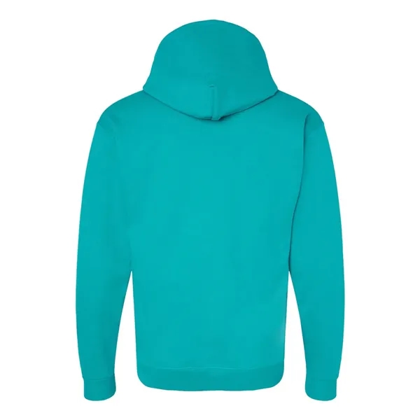 Cotton/polyester fleece pullover hoodie with an extra-large front pouch pocket and... from ASI 84358 S&S Activewear