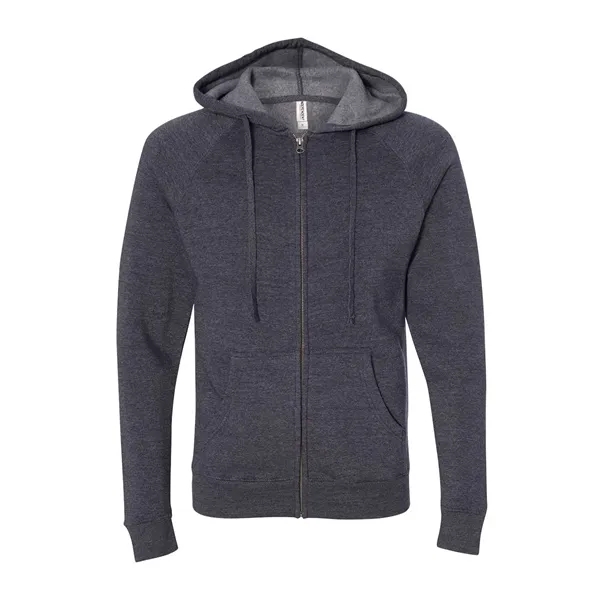 Unisex Special Blend Raglan Hooded Full-Zip Sweatshirt.... from ASI 84358 S&S Activewear