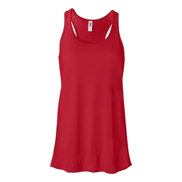Women's flowy racerback tank top with several fabrications for different colors.... from ASI 84358 S&S Activewear