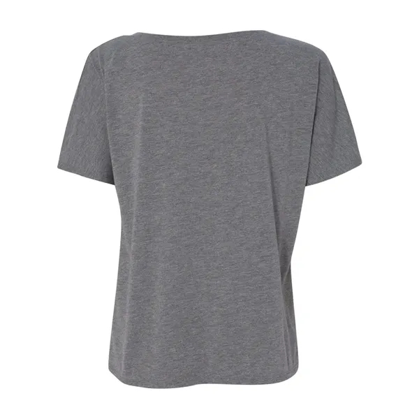 Women's flowy V-neck drop sleeve shirt. Blank product.... from ASI 84358 S&S Activewear
