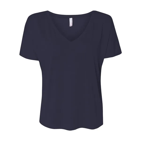 Women's flowy V-neck drop sleeve shirt. Blank product.... from ASI 84358 S&S Activewear