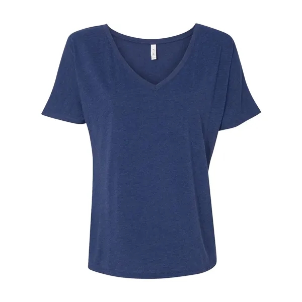 Women's flowy V-neck drop sleeve shirt. Blank product.... from ASI 84358 S&S Activewear