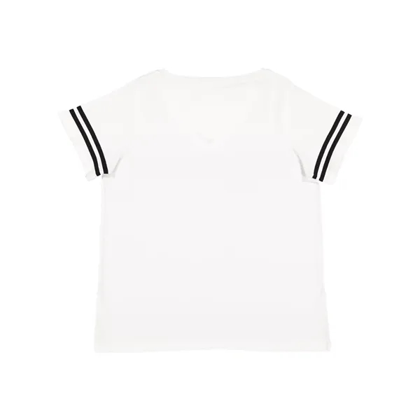 Curvy Collection Women's Vintage Football T-Shirt... from ASI 84358 S&S Activewear