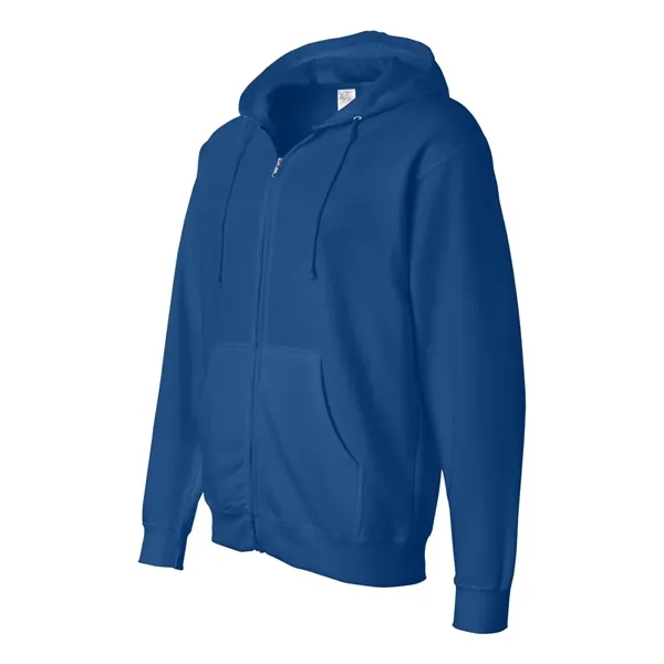 8.5 oz., 80% cotton / 20% polyester full-zip hood sweatshirt. Blank... from ASI 84358 S&S Activewear
