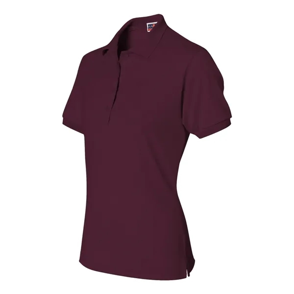 Women's sport shirt made of cotton/polyester with SpotShield and a collar... from ASI 84358 S&S Activewear