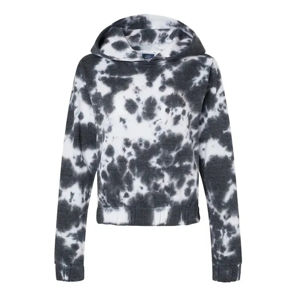 MV Sport Women's Sueded Fleece Tie-Dyed Crop Hooded Sweat...... from ASI 84358 S&S Activewear