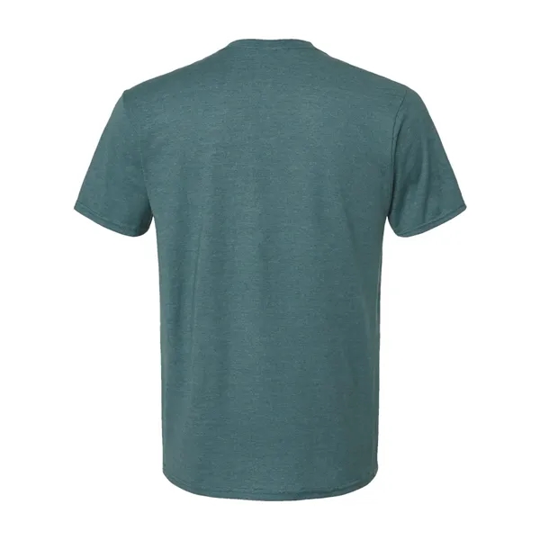 100% ring-spun cotton T-shirt with narrow ribbed collar without cover-seaming for... from ASI 84358 S&S Activewear