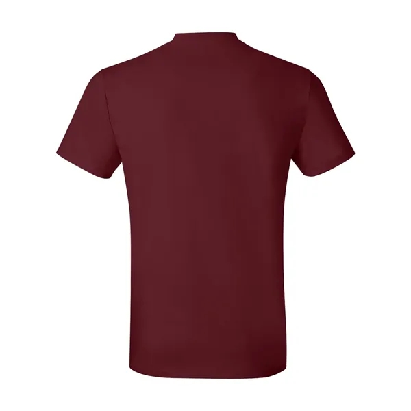 100% ring-spun cotton T-shirt with narrow ribbed collar without cover-seaming for... from ASI 84358 S&S Activewear