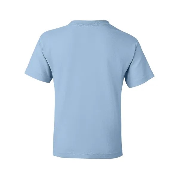 Youth 5.6 oz preshrunk 50% polyester / 50% cotton t-shirt. Blank... from ASI 84358 S&S Activewear