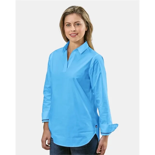Nautica Women's Staysail Shirt... from ASI 84358 S&S Activewear