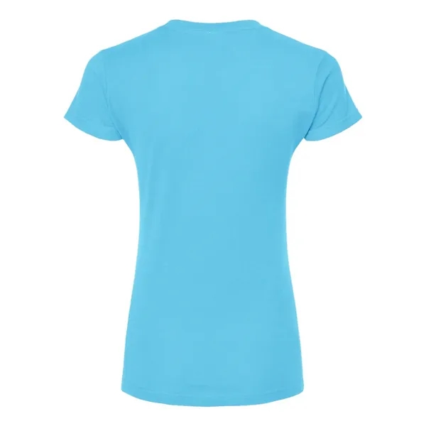 Tultex Women's Slim Fit Fine Jersey V-Neck T-Shirt... from ASI 84358 S&S Activewear