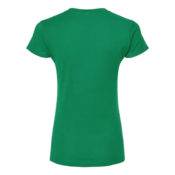 Tultex Women's Slim Fit Fine Jersey V-Neck T-Shirt... from ASI 84358 S&S Activewear