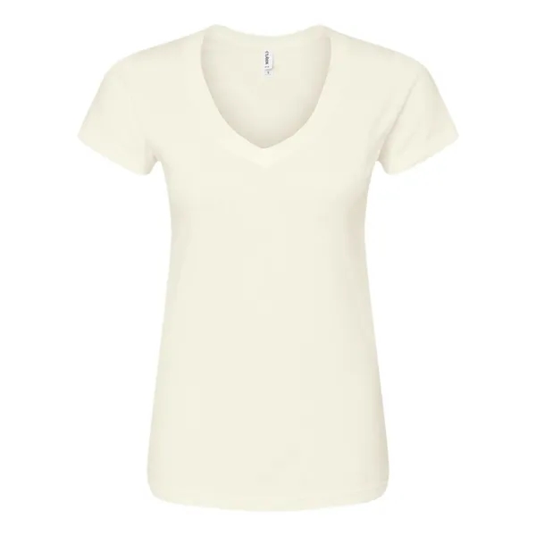 Tultex Women's Slim Fit Fine Jersey V-Neck T-Shirt... from ASI 84358 S&S Activewear