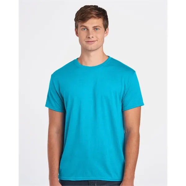 Lightweight polyester short sleeve T-shirt with moisture wicking properties. Blank.... from ASI 84358 S&S Activewear