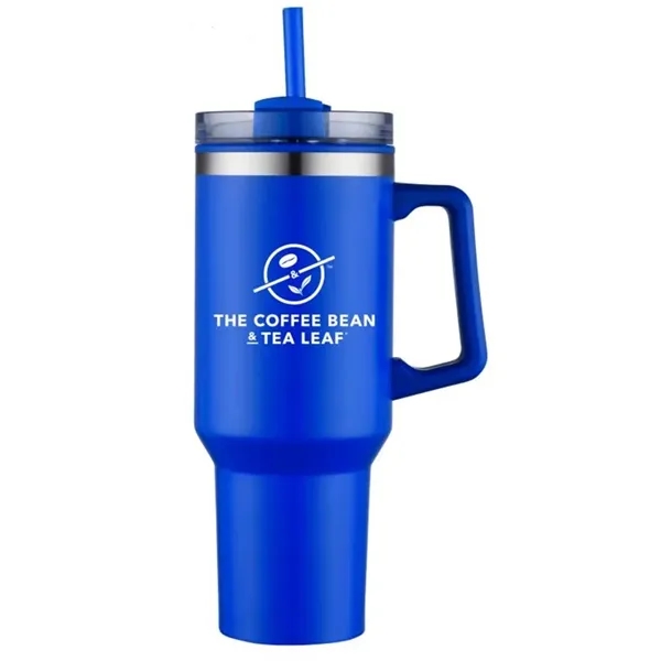 40 Oz. Fire/Ice Stainless With Handle keeps drinks hot for 12... from ASI 40261 Berney-Karp Inc / Creative Source