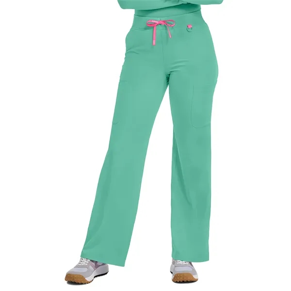 Med Couture - MC AMP - Women's 5-Pocket Wide Leg Pant... from ASI 86018 Scrub Authority