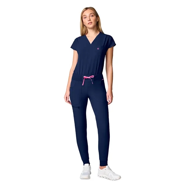 Med Couture - MC AMP - Women's 1-Pocket V-Neck Bodysuit... from ASI 86018 Scrub Authority