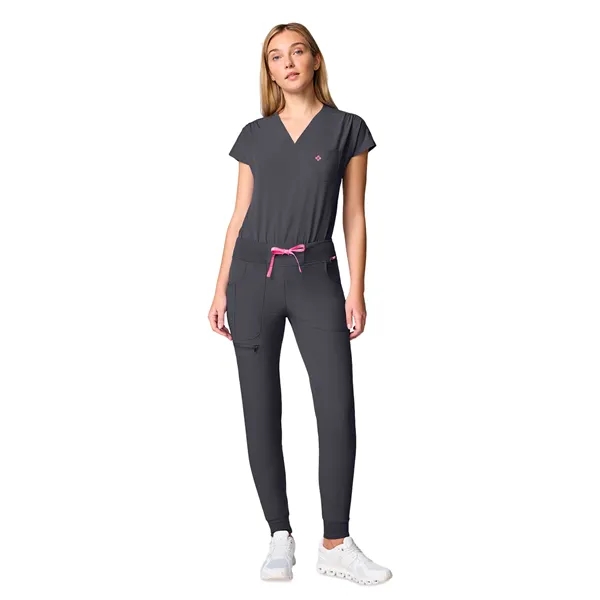 Med Couture - MC AMP - Women's 1-Pocket V-Neck Bodysuit... from ASI 86018 Scrub Authority