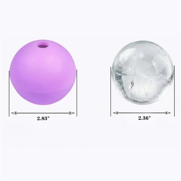 Food-grade silicone ice ball mold with easy release and wide temperature... from ASI 72657 Active Life Promo / Active Life