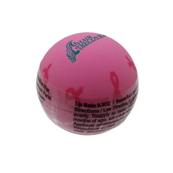 Awareness Round Lip Balm with Lanyard... from ASI 30270 Aakron Line
