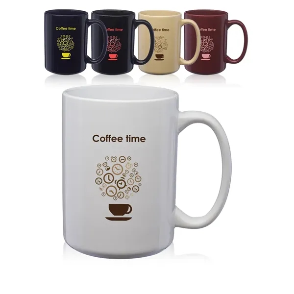 Ceramic 15 oz. latte coffee mug.... from ASI 39552 BEL Promo