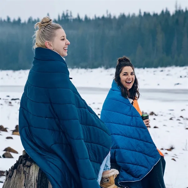 The Original Puffy Blanket is designed to be enjoyed everywhere from... from ASI 46170 Compass Industries Inc