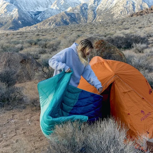 The Original Puffy Blanket is designed to be enjoyed everywhere from... from ASI 46170 Compass Industries Inc