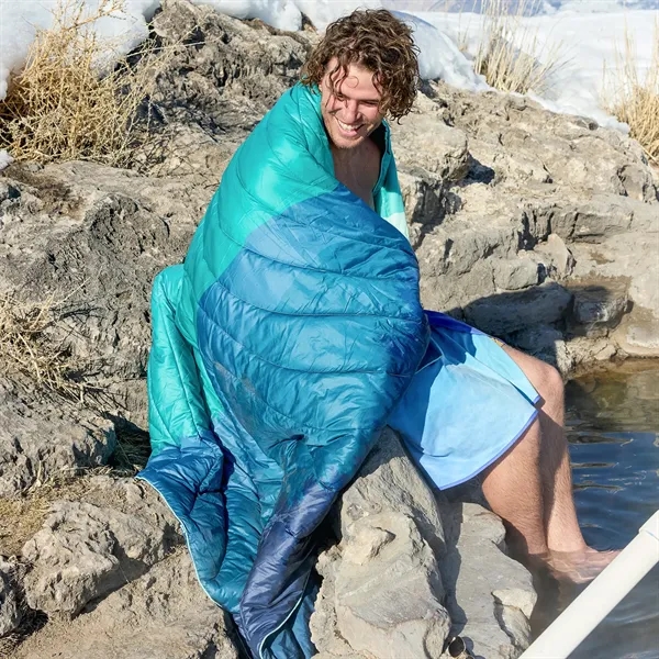 The Original Puffy Blanket is designed to be enjoyed everywhere from... from ASI 46170 Compass Industries Inc