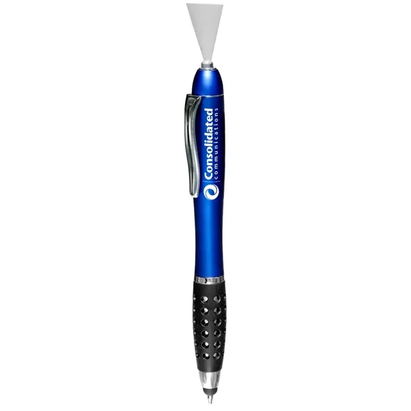 Gripper Stylus Pen with Led Light. 5.5" W x 0.6" H.... from ASI 39552 BEL Promo