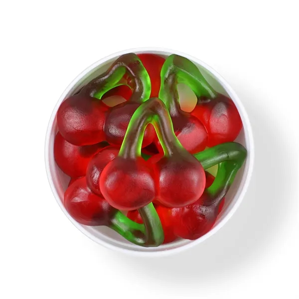 Cherry-shaped gummy candy in an individual 1.3 oz taster packet.... from ASI 61966 HPG / SugarSpot