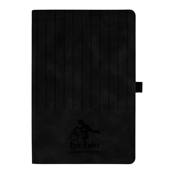 Engraved Striped Watermark Notebook... from ASI 30208 A P Specialties / AP Specialties