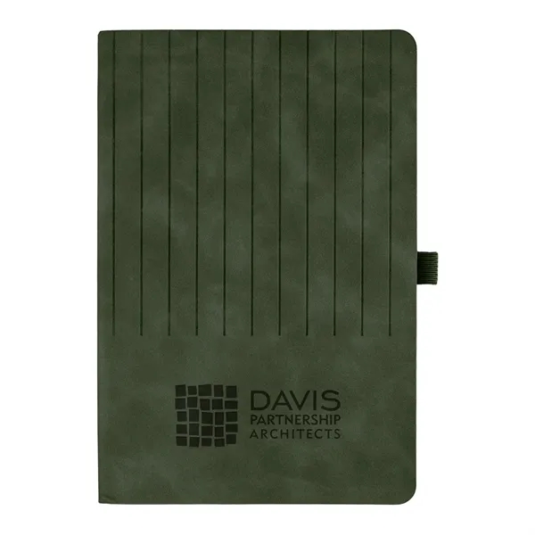 Engraved Striped Watermark Notebook... from ASI 30208 A P Specialties / AP Specialties