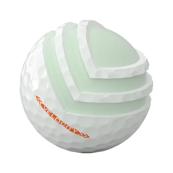 Titleist Velocity golf balls; Box contains 12 white balls and includes... from ASI 38120 Ball Pro / Diversified Quality Kitchenware