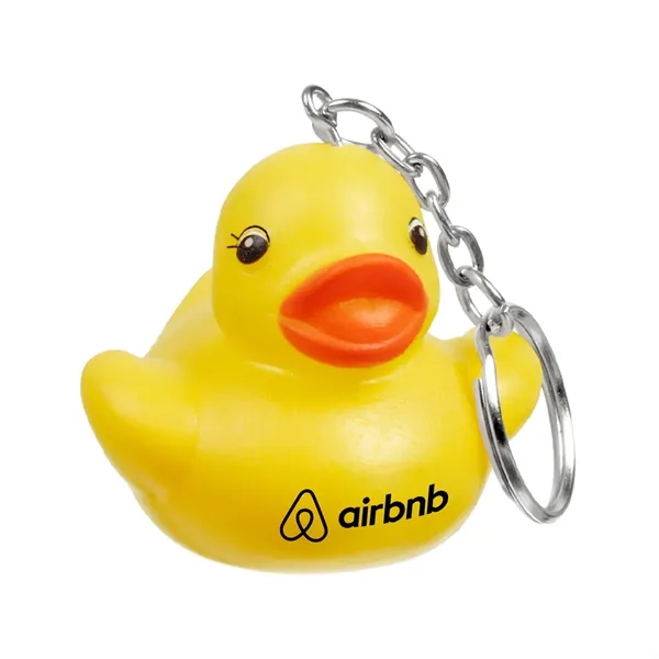 Squeezable duck keychain for handy use.... from ASI 52710 Lincoln Line