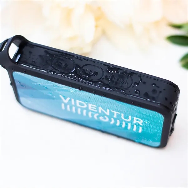 The Aquathump wireless speaker is IPX7 waterproof and can be submerged... from ASI 61966 HPG / OrigAudio