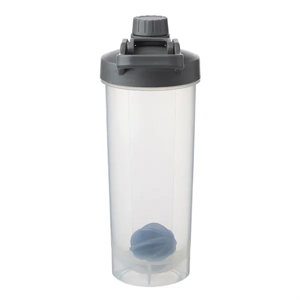 24 oz. plastic shaker bottle with weighted mixing ball and screw... from ASI 39552 BEL Promo