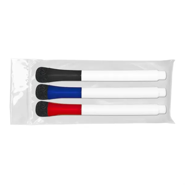 Dry eraser marker with eraser and magnet cap 3 ct.... from ASI 67675 Liqui-Mark Corp