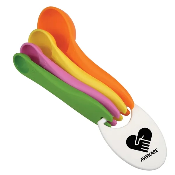 Measuring spoon set with a 1/4 teaspoon, 1/2 teaspoon, 1 teaspoon... from ASI 54040 Fey Promo / Mi Line by Fey